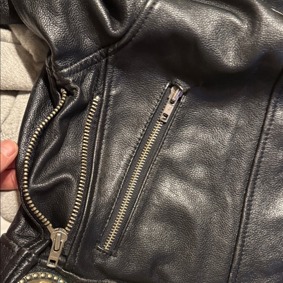 Vintage Harley Davidson Leather Motorcycle Jacket - Picture 9 of 13